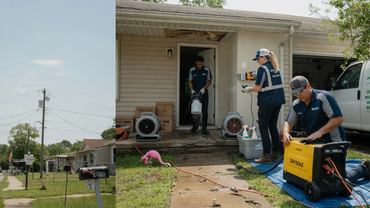 Storm Damage Water Removal in New Palestine, IN near me